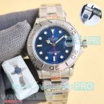 yyDS Factory Rolex Yacht-Master Lady 37mm Blue Steel Watch ETA2824 Movement